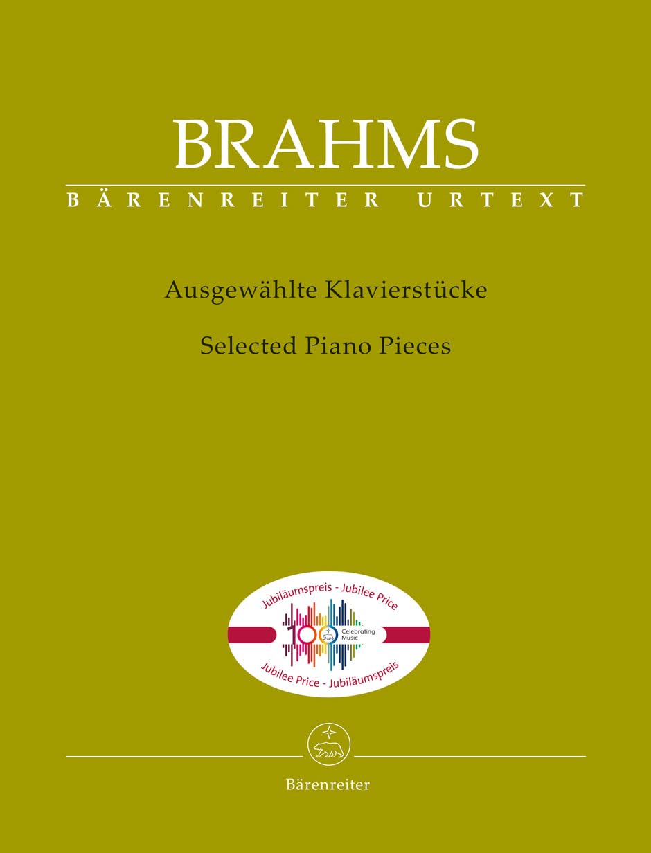 Selected Piano Works. By Brahms