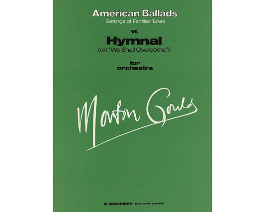 VI. Hymnal. Full Score by Morton Gould. Choir - Sheet Music