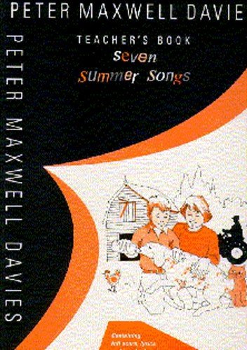 Seven Summer Songs [Paperback] MAXWELL DAVIES  PETER
