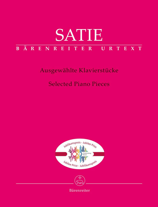 Selected Piano Pieces. By Satie