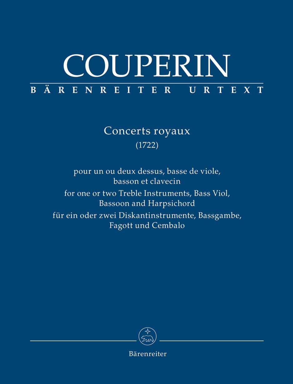 Couperin: Concerts Royaux 1722 (Set of Parts) [Sheet music]