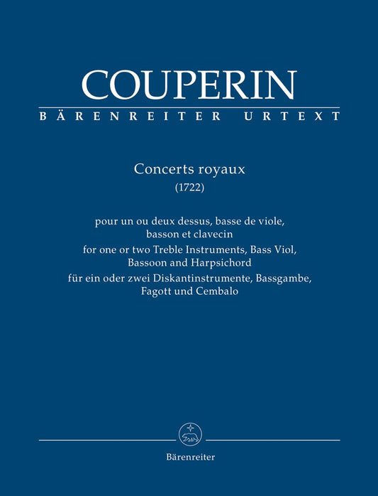Couperin: Concerts Royaux 1722 (Set of Parts) [Sheet music]