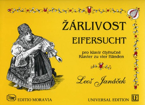 Janáček: Žárlivost (arr. for piano 4 hands) [Sheet music]