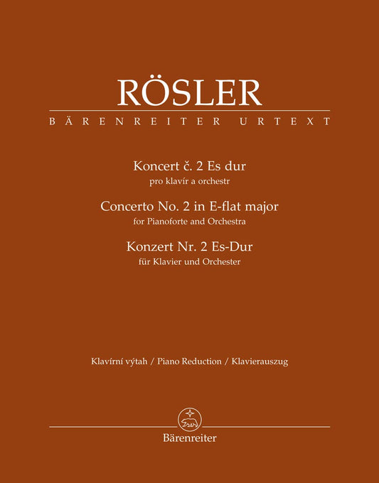 Concerto for Pianoforte and Orchestra no. 2 in E-flat major. Piano Solo - Sheet Music