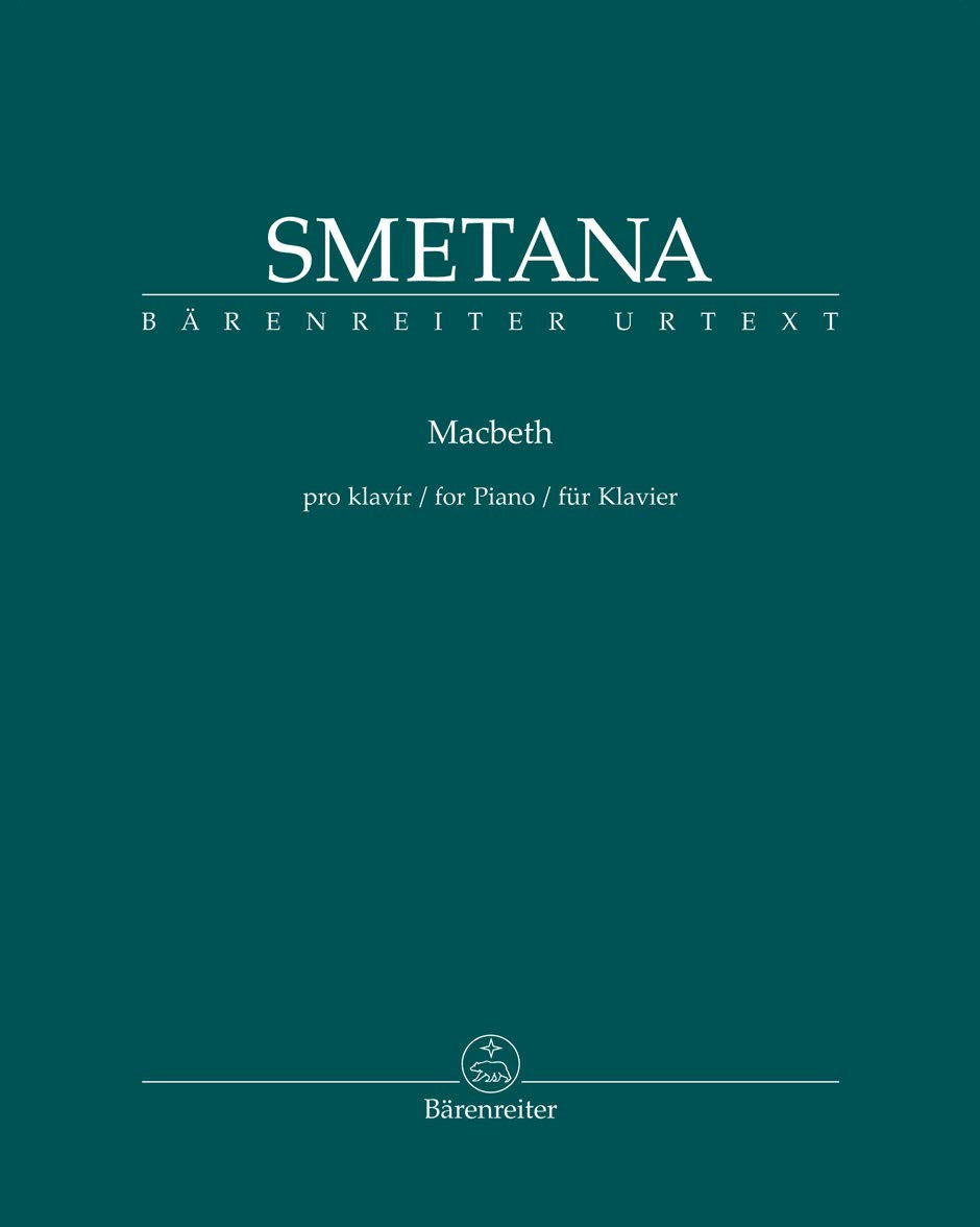 Macbeth for Piano by Bedrich Smetana. Piano Solo - Sheet Music