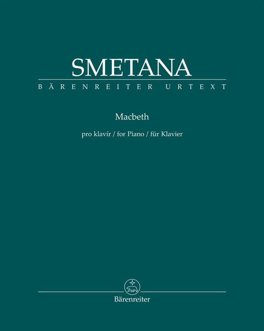 Macbeth for Piano by Bedrich Smetana. Piano Solo - Sheet Music