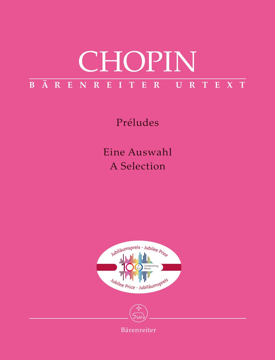 Préludes -Eine Auswahl-. Spielpartitur. English edition  by Chopin (Author), Frédéric (Author), Flamm (Author), Christoph (Author)