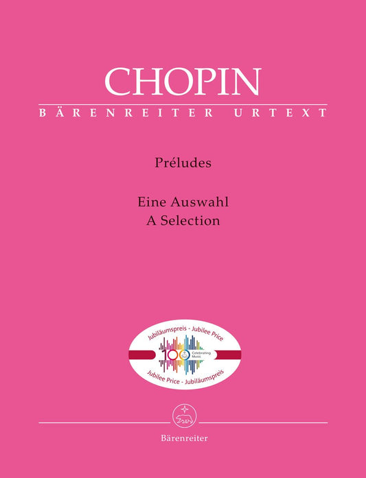 Préludes -Eine Auswahl-. Spielpartitur. English edition  by Chopin (Author), Frédéric (Author), Flamm (Author), Christoph (Author)