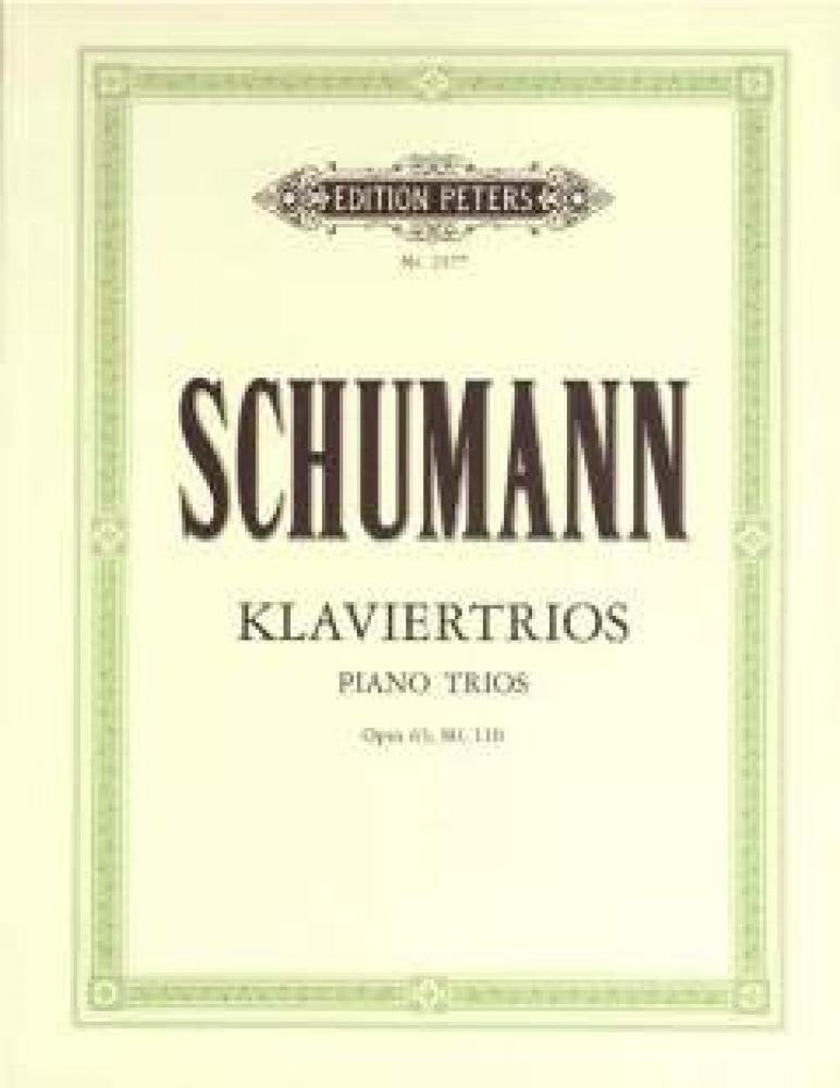 Piano Trios (Complete) [Paperback] Robert Schumann