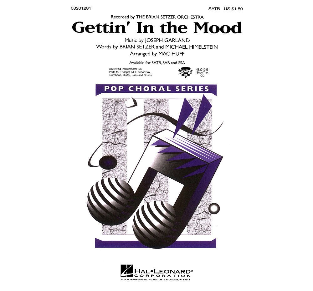 Gettin' in the Mood Combo Parts by The Brian Setzer Orchestra Arranged by Mac Huff [Sheet music]