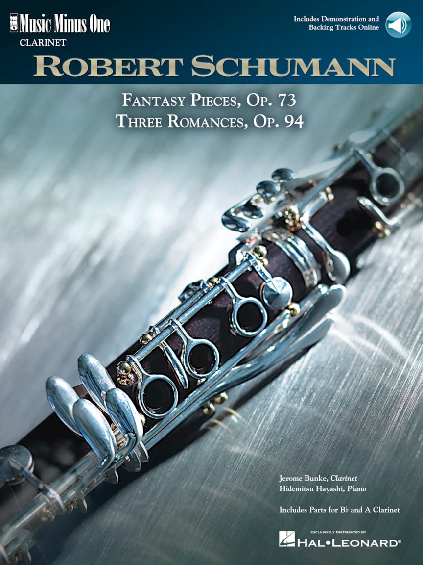 5 Fantasy Pieces, Op. 73 and 3 Romances, Op. 94 Book/Online Audio (Music Minus One (Numbered)) [Paperback] Ruckert, Franz