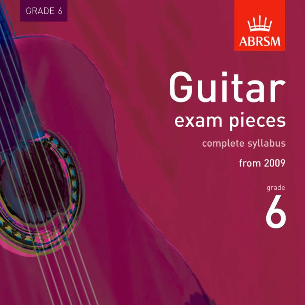 Guitar Exam Pieces Grade 6 (CD) [Audio CD] Associated Board of the Royal Schools of Music