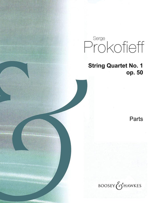 Prokofiev: String Quartet No. 1, Op. 50 (Set of Parts) [Paperback] Sergei Prokofiev