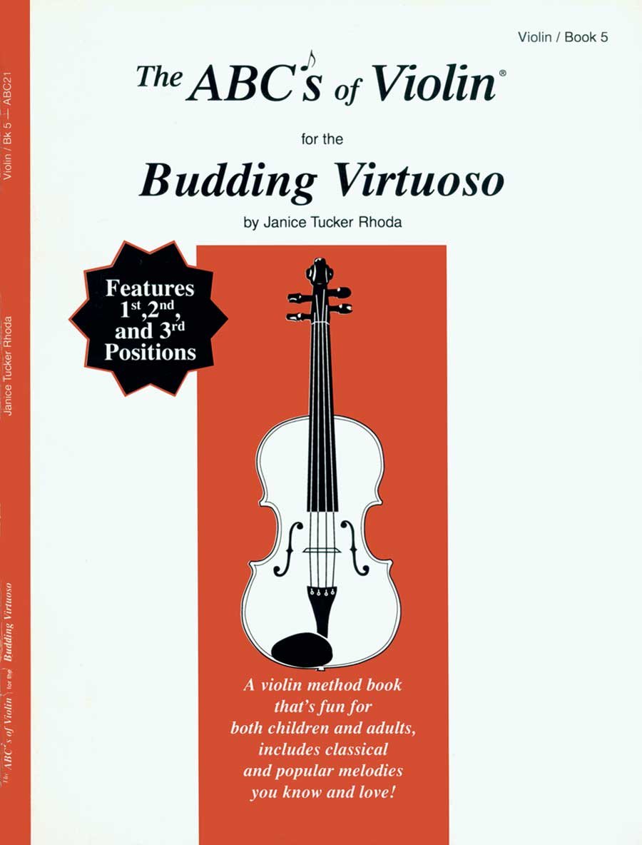 The ABCs of Violin for the Budding Virtuoso, Book 5 [Paperback] Rhoda, Janice Tucker