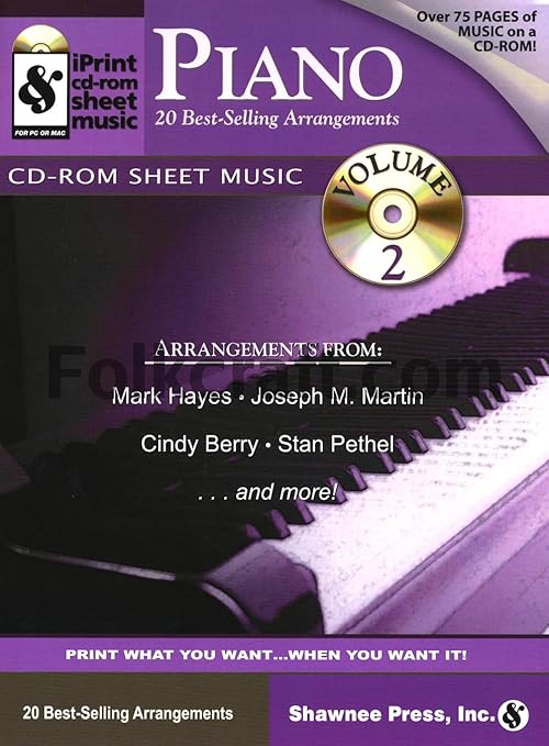 Piano Cd-rom Sheet Music Volume 2 [Audio CD]