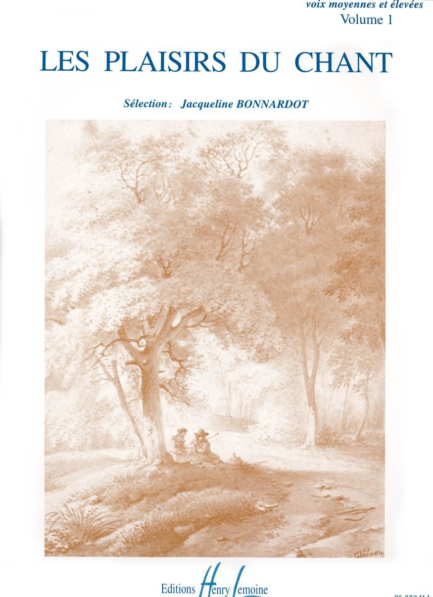 Les Plaisirs du chant - Volume 1 High Voice - Sheet Music