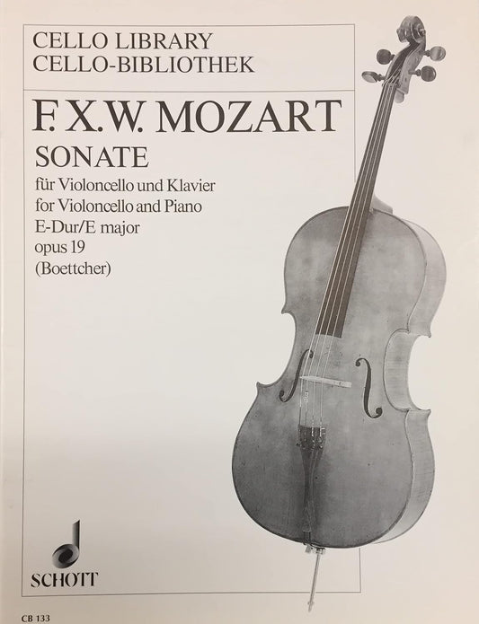 Grand Sonata Op. 19 Cello and Piano [Sheet music]