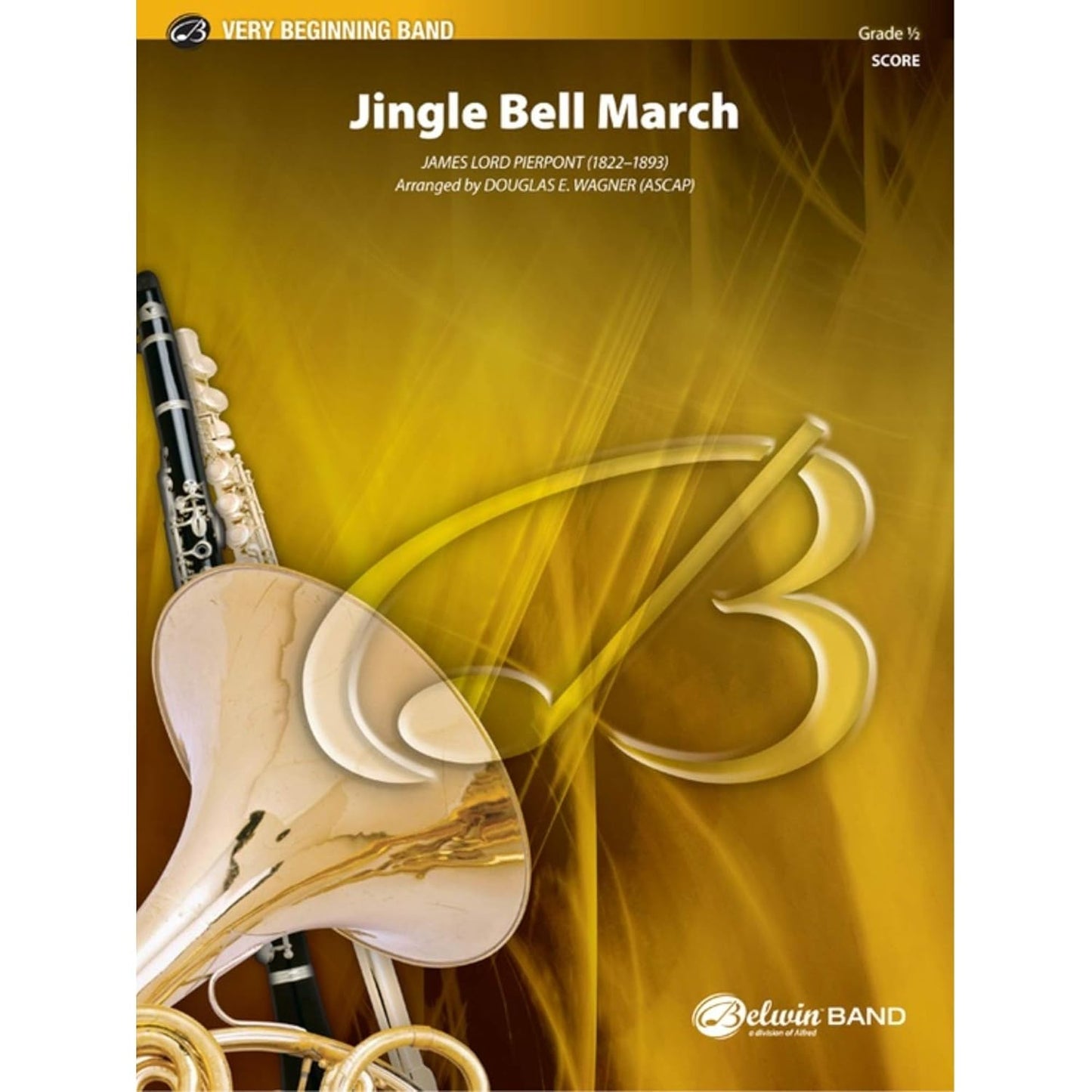 Jingle Bell March by Douglas E. Wagner Concert Band - Sheet Music