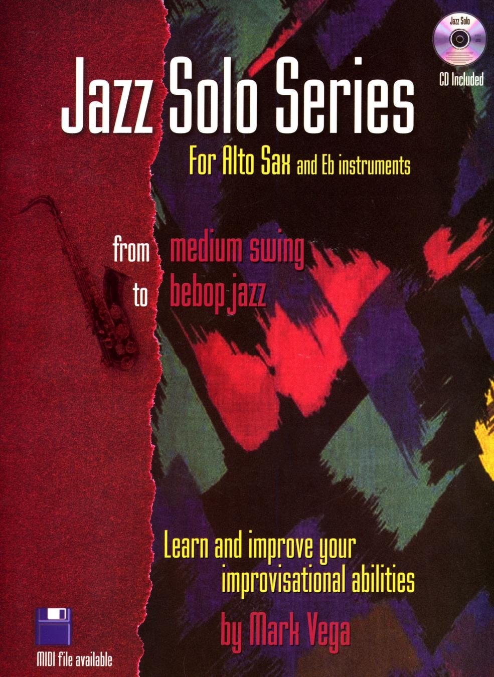 Jazz Solo Series for Eb instruments by Mark Vega E-Flat Instrument - Sheet Music