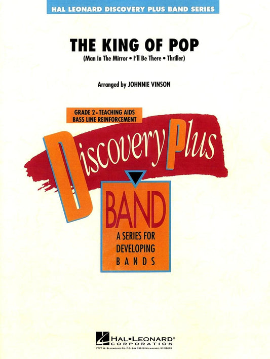 The King of Pop by Michael Jackson. Concert Band - Sheet Music