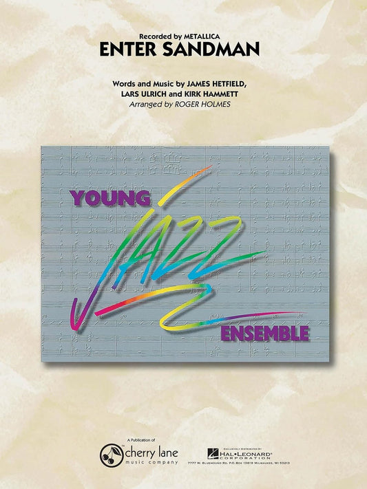 Enter Sandman by Roger Holmes Jazz Ensemble - Sheet Music By Roger Holmes