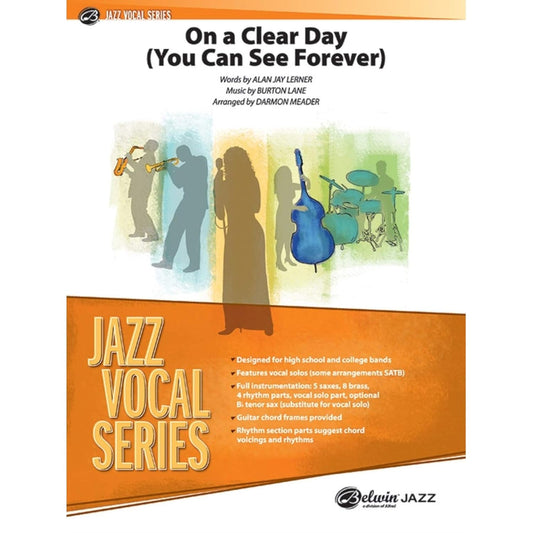 On a Clear Day (You Can See Forever) by Burton Lane. Jazz Ensemble - Sheet Music