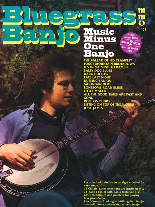 Bluegrass Banjo: Music Minus One Banjo [Paperback] Peter Wemick