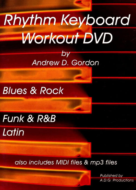 Rhythm Keyboard Workout Book/DVD [Paperback] Andrew D. Gordon