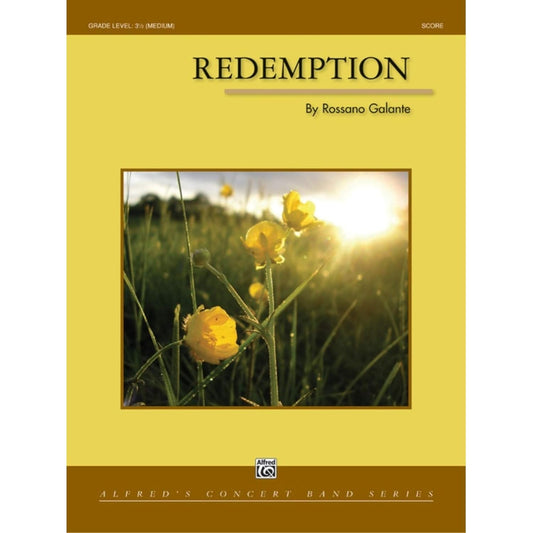 Redemption by Rossano Galante. Concert Band - Sheet Music
