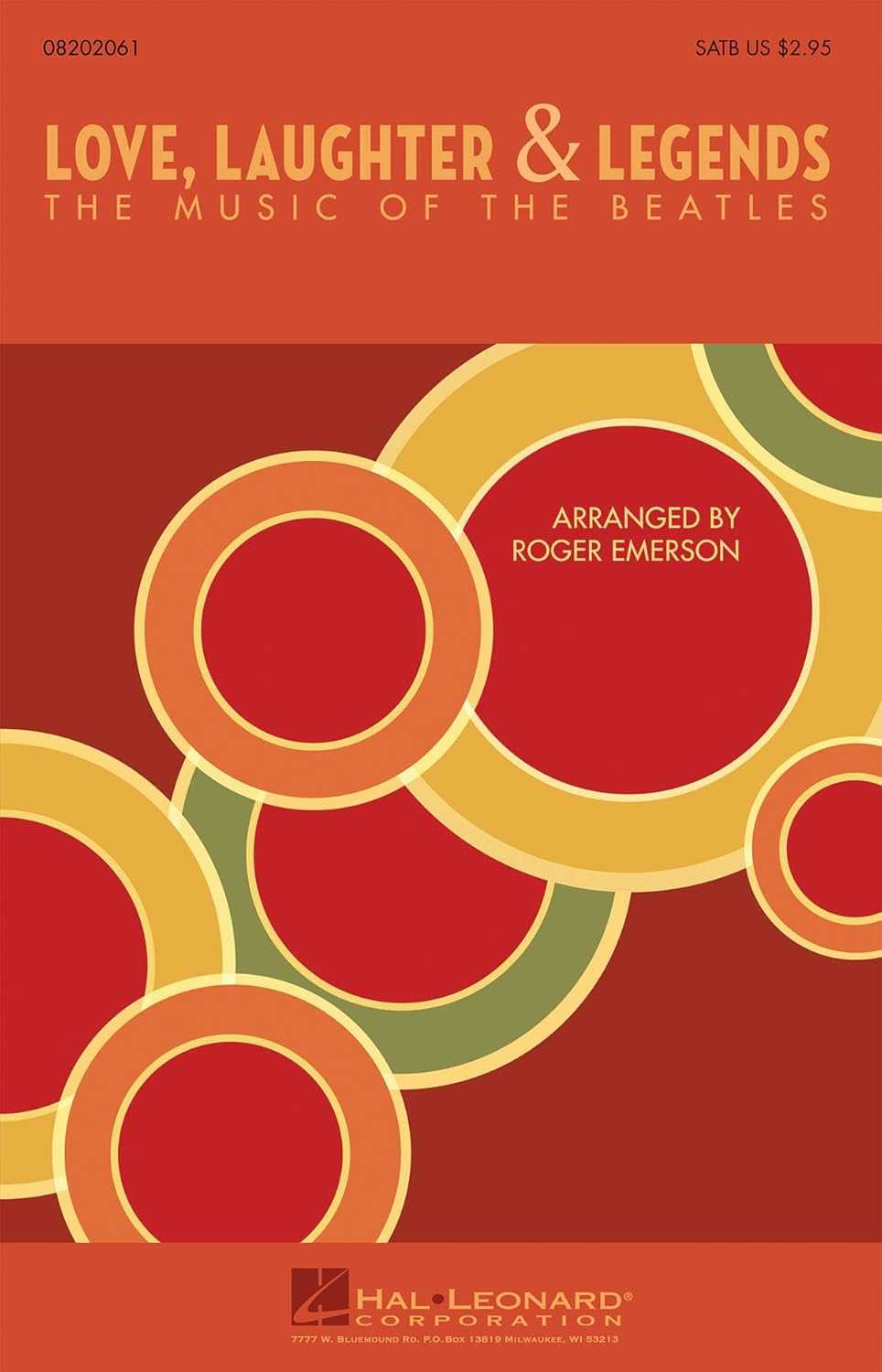 Love, Laughter & Legends (The Music of the Beatles) SATB by The Beatles arranged by Roger Emerson [Sheet music]