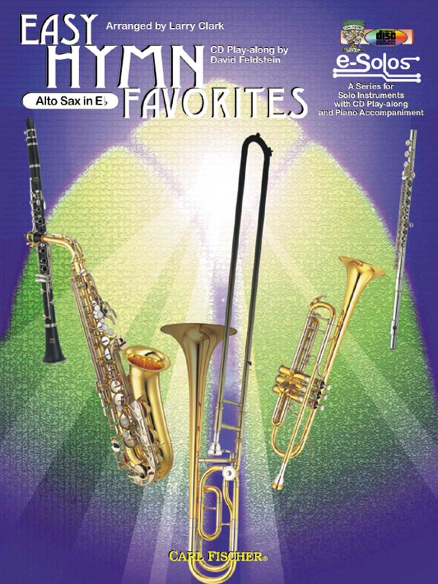 Easy Hymn Favorites: Alto Sax BK/CD Larry Clark