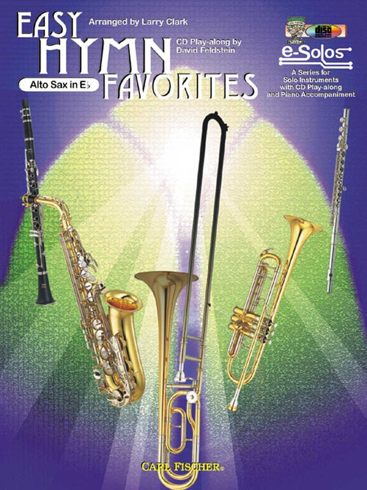 Easy Hymn Favorites: Alto Sax BK/CD Larry Clark