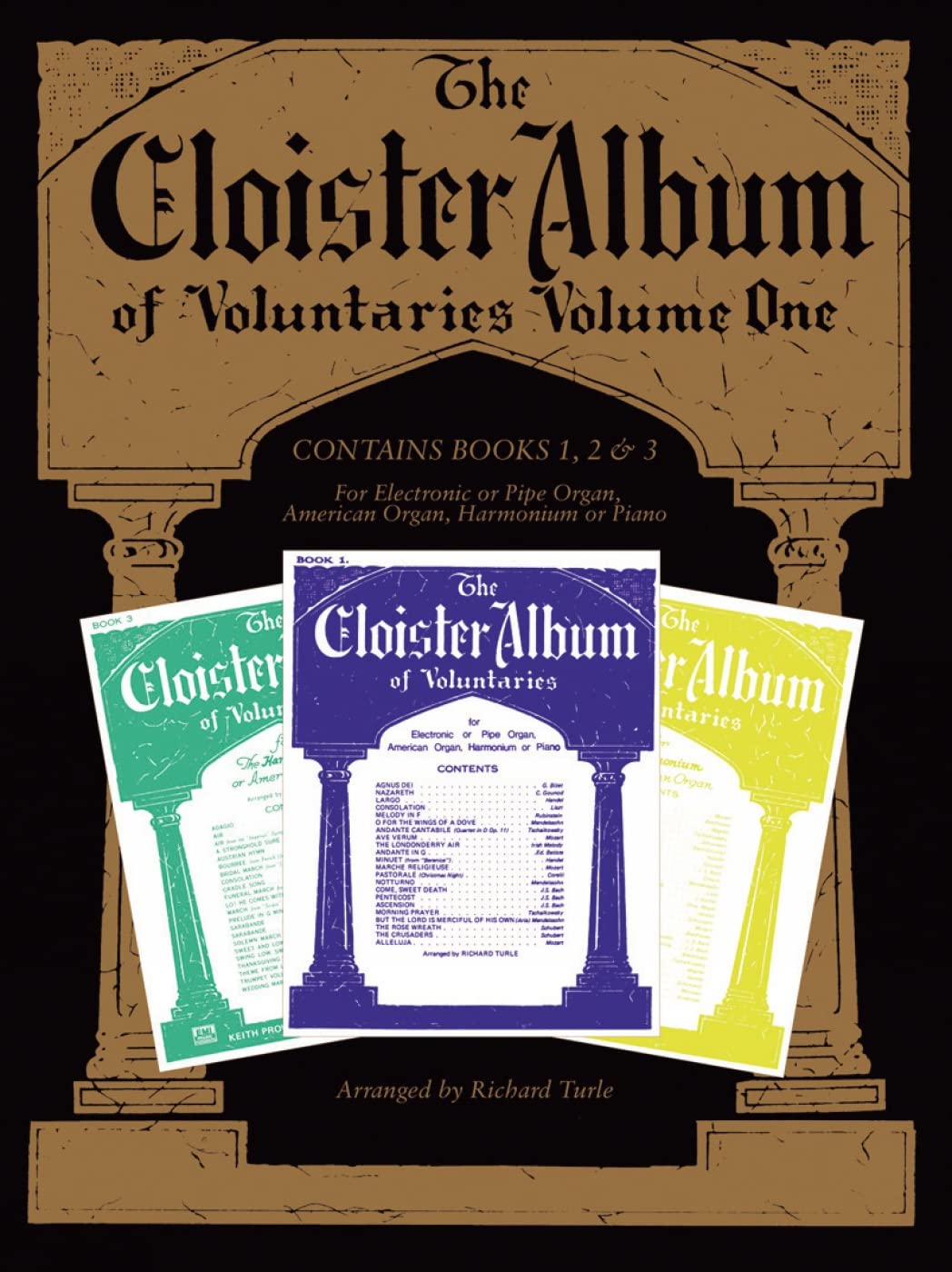 The Cloister Album of Voluntaries, Vol 1 (Faber Edition: Early Organ Series, Vol 1) [Sheet music] Turle, Richard