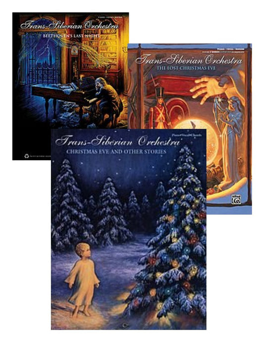 Christmas Eve And Other Stories for P/V/G Chords, Beethoven's Last Night for P/V/G Chords, The Lost Christmas Eve for P/V/G Chords. THREE BOOKS IN ONE. 2004 [Paperback] Trans-Siberian Orchestra
