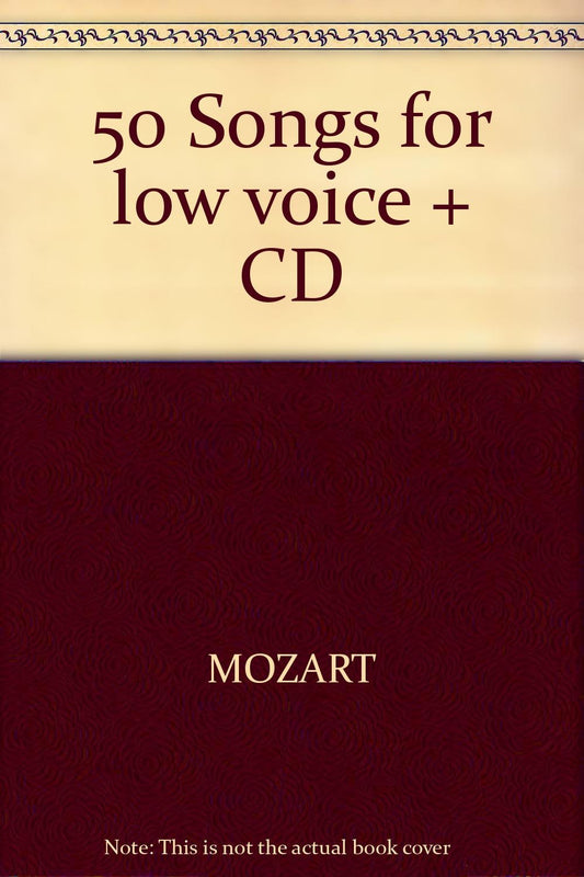 LIEDER LAAG CHANT +CD [Paperback] Wolfgang Amadeus Mozart