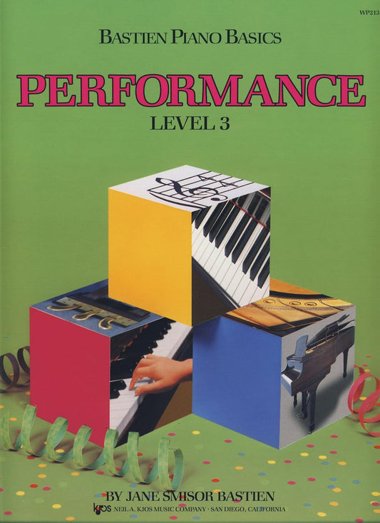 BASTIEN - Recital Nivel 3º (Performance) para Piano (Ingles) [Unknown Binding] Bastien