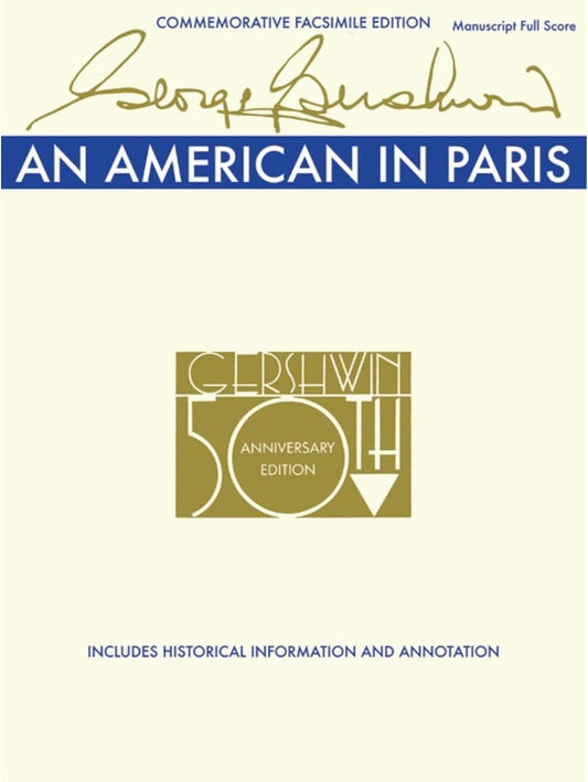 An American in Paris by George Gershwin. Full Orchestra - Sheet Music