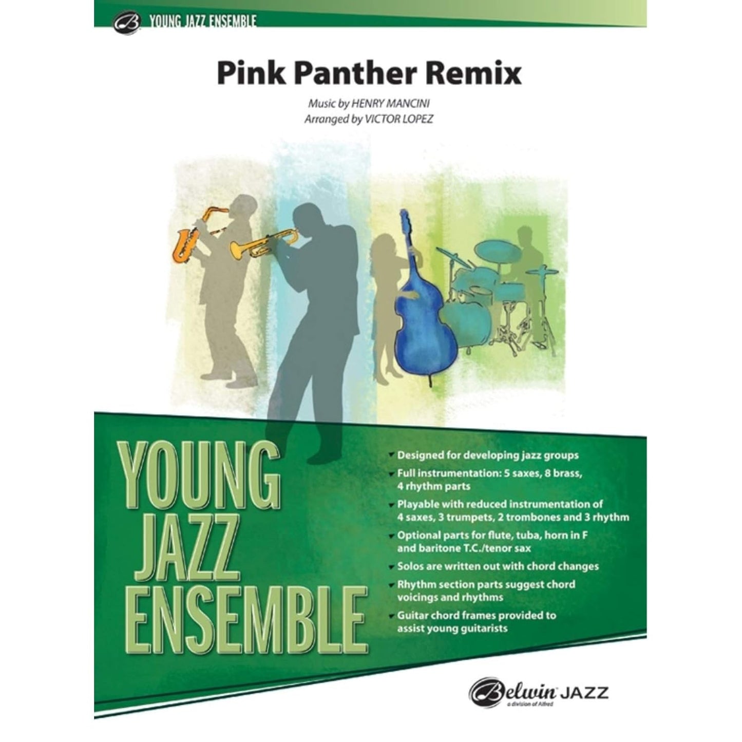 Pink Panther Remix by Henry Mancini. Jazz Ensemble - Sheet Music By Victor Lopez