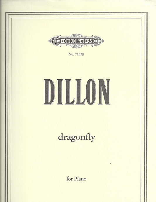 Dragonfly Composed By James Dillon. For Piano. Modern. Sheet Music. [Paperback] James Dillon