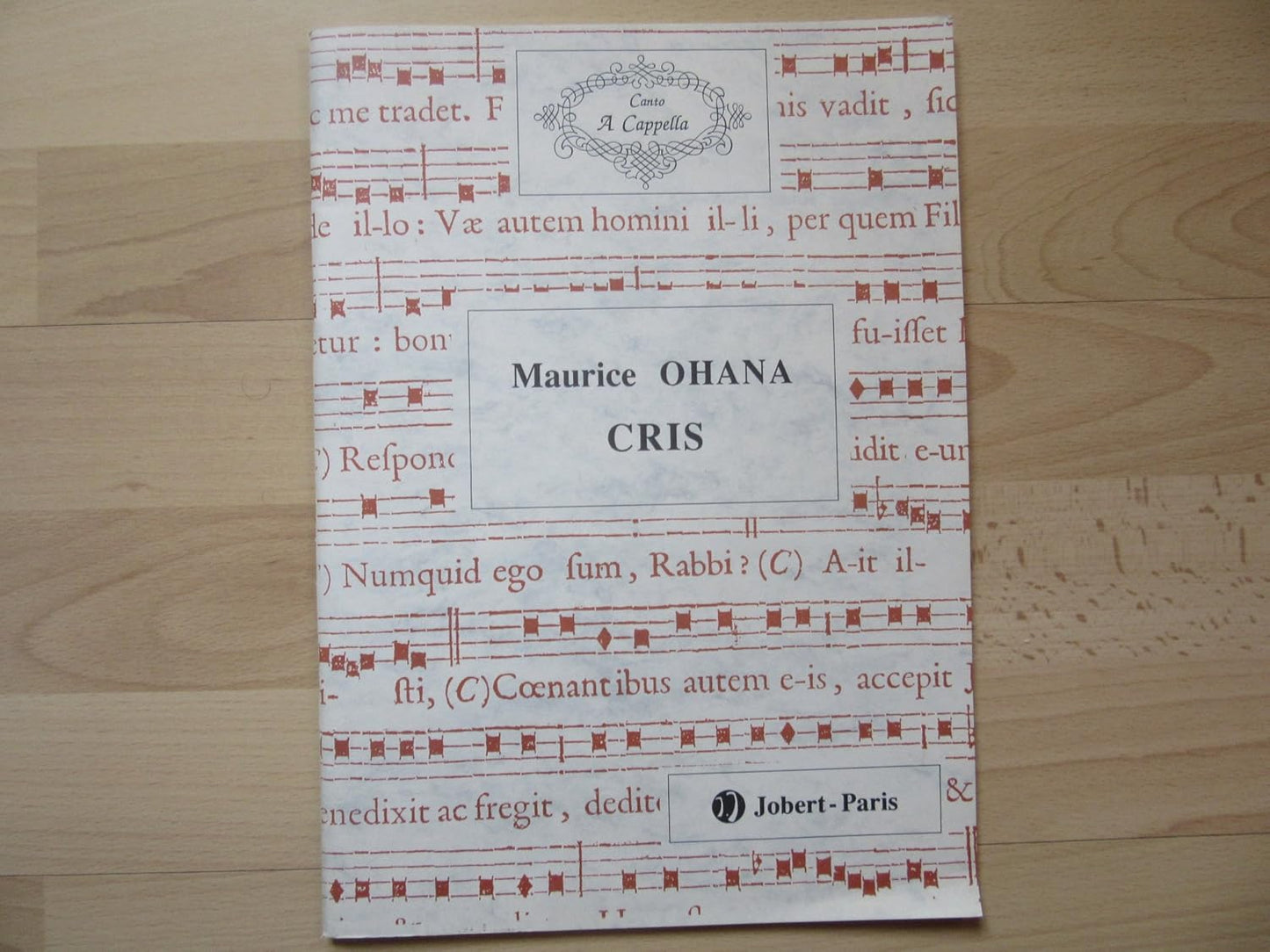 Ohana: Cris [Paperback] OHANA MAURICE