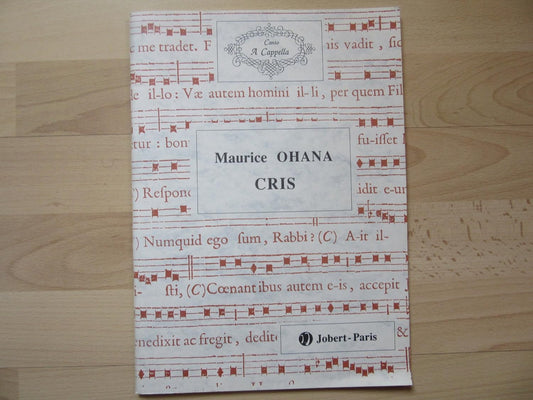 Ohana: Cris [Paperback] OHANA MAURICE