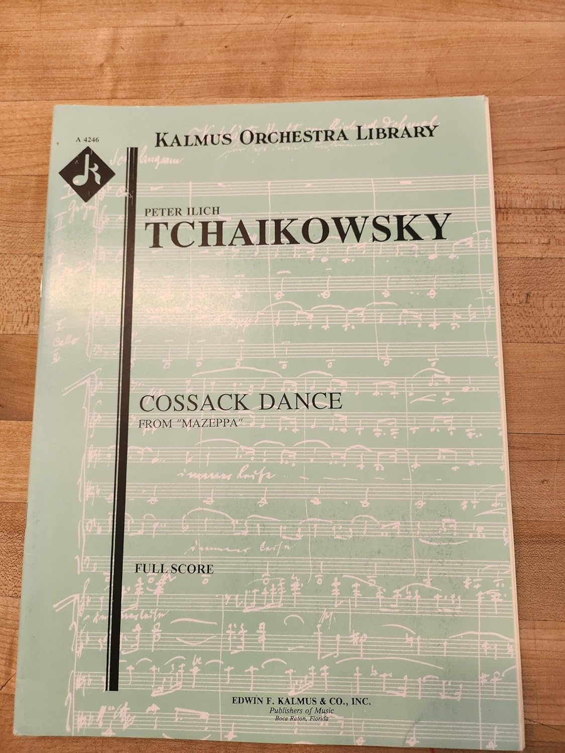 Mazeppa: Cossack Dance [Paperback] Tchaikovsky, Peter Ilich