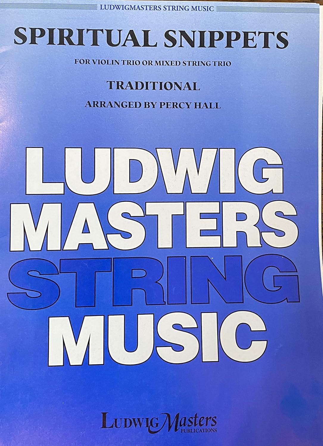 Spiritual Snippets: Conductor Score (Ludwigmasters) [Paperback] Hall, Percy