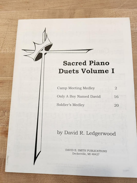Sacred Piano Duets Vol. I (4 hands) [Paperback] Various and David R. Ledgerwood