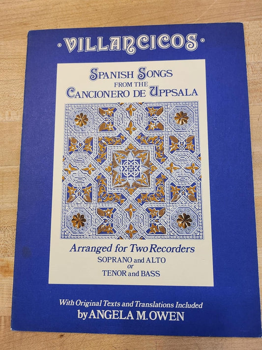 Villancicos - Spanish Songs (Sc) [Paperback] Angela M. Owen