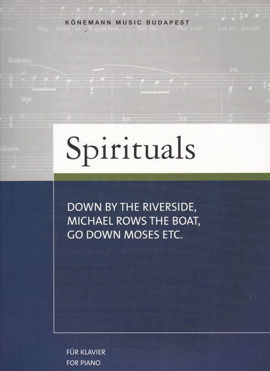 Spirituals Down by The Riverside,Michael Rows his Boat,Go down Moses Ect. for Piano [Paperback] janis-joplin