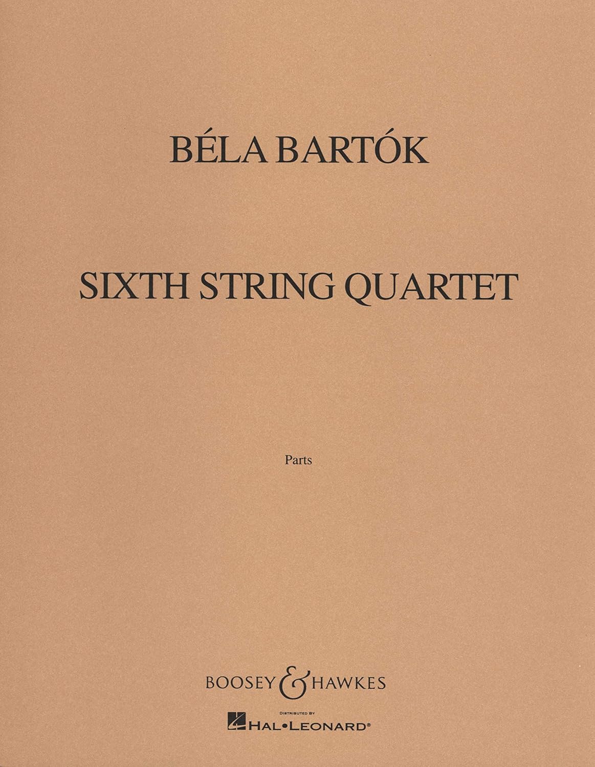 String Quartet No. 6 (1939) by Bela Bartok. String Quartet - Sheet Music