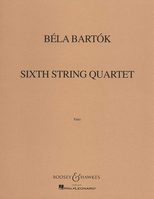 String Quartet No. 6 (1939) by Bela Bartok. String Quartet - Sheet Music