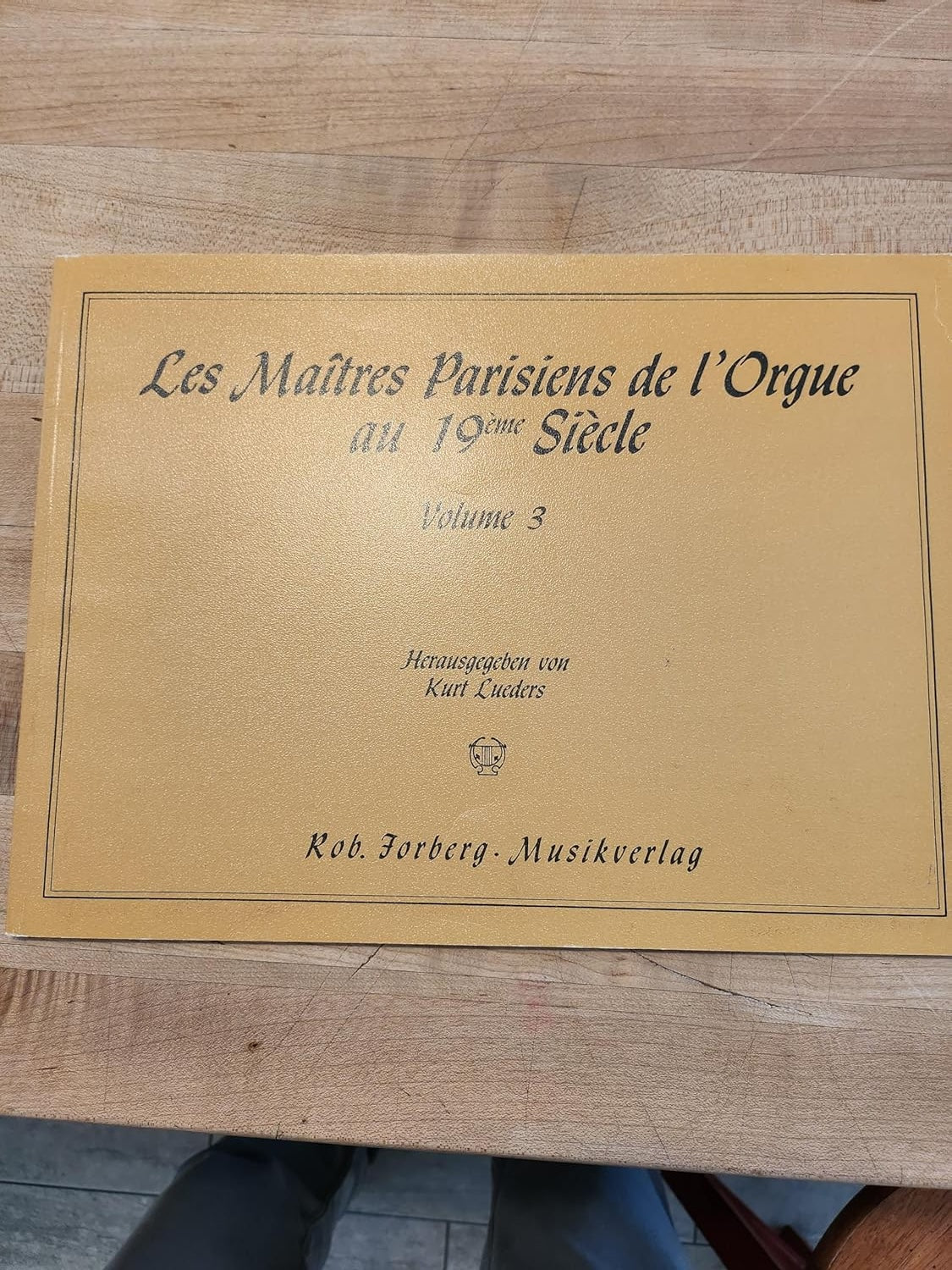Paris Organ Masters of the 19th Century Volume 3 [Paperback] Various