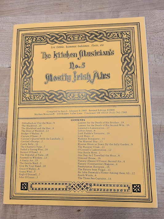 Mostly Irish Airs. Flute Solo. [Paperback] Hammered dulcimer